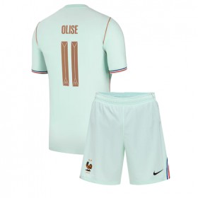 Frankrike Michael Olise #11 Borte skjorte til barn VM 2026 Kortermet (+ korte bukser)